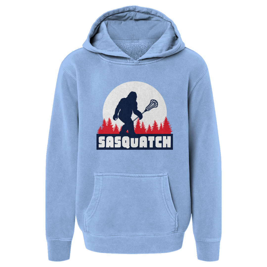 Youth Sasquatch Lacrosse ITC Pigment-Dyed Hoodie