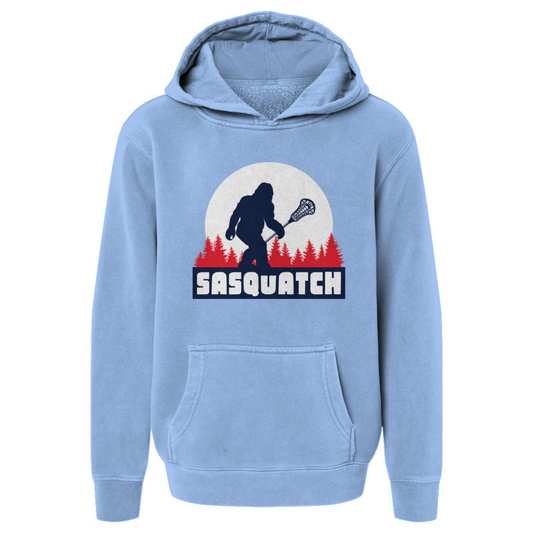 Youth Sasquatch Lacrosse ITC Pigment-Dyed Hoodie