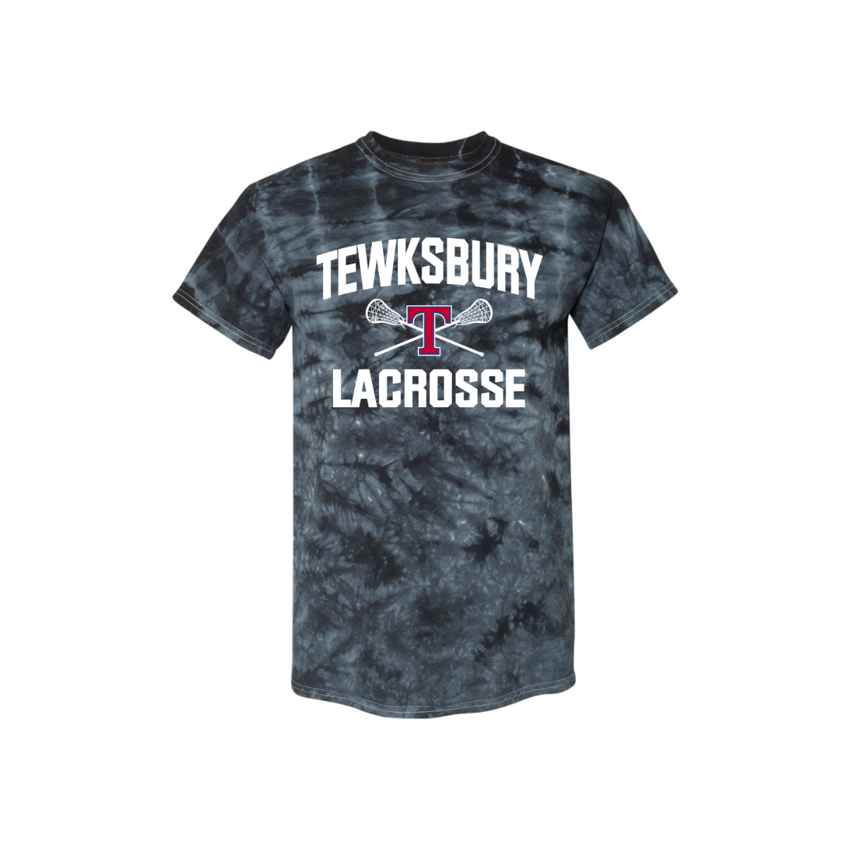 Adult TMHS Lacrosse Crystal Tie-Dye Tee