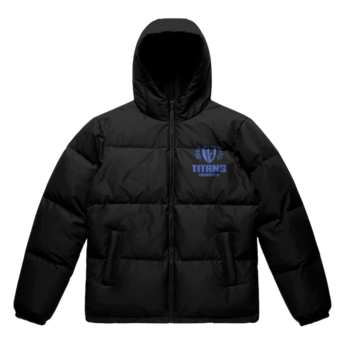 Adult SW Titans Lacrosse AS Colour Hooded Puffer Jacket