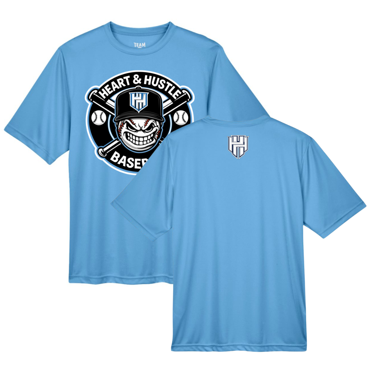 Adult Heart and Hustle Team 365 Zone Performance T-Shirt