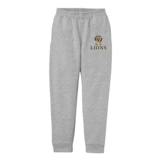 Youth Lions Port & Company Fleece Jogger