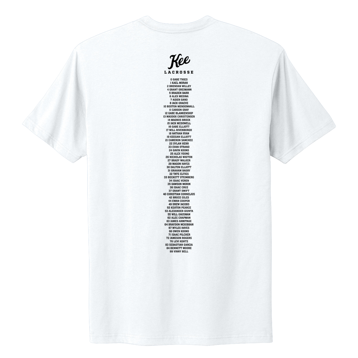 Adult Waukee Lacrosse Cotton T-Shirt
