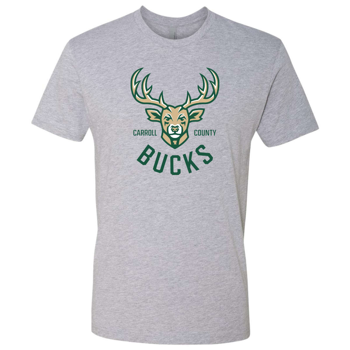 Adult Carroll County Bucks Next Level Cotton T-Shirt