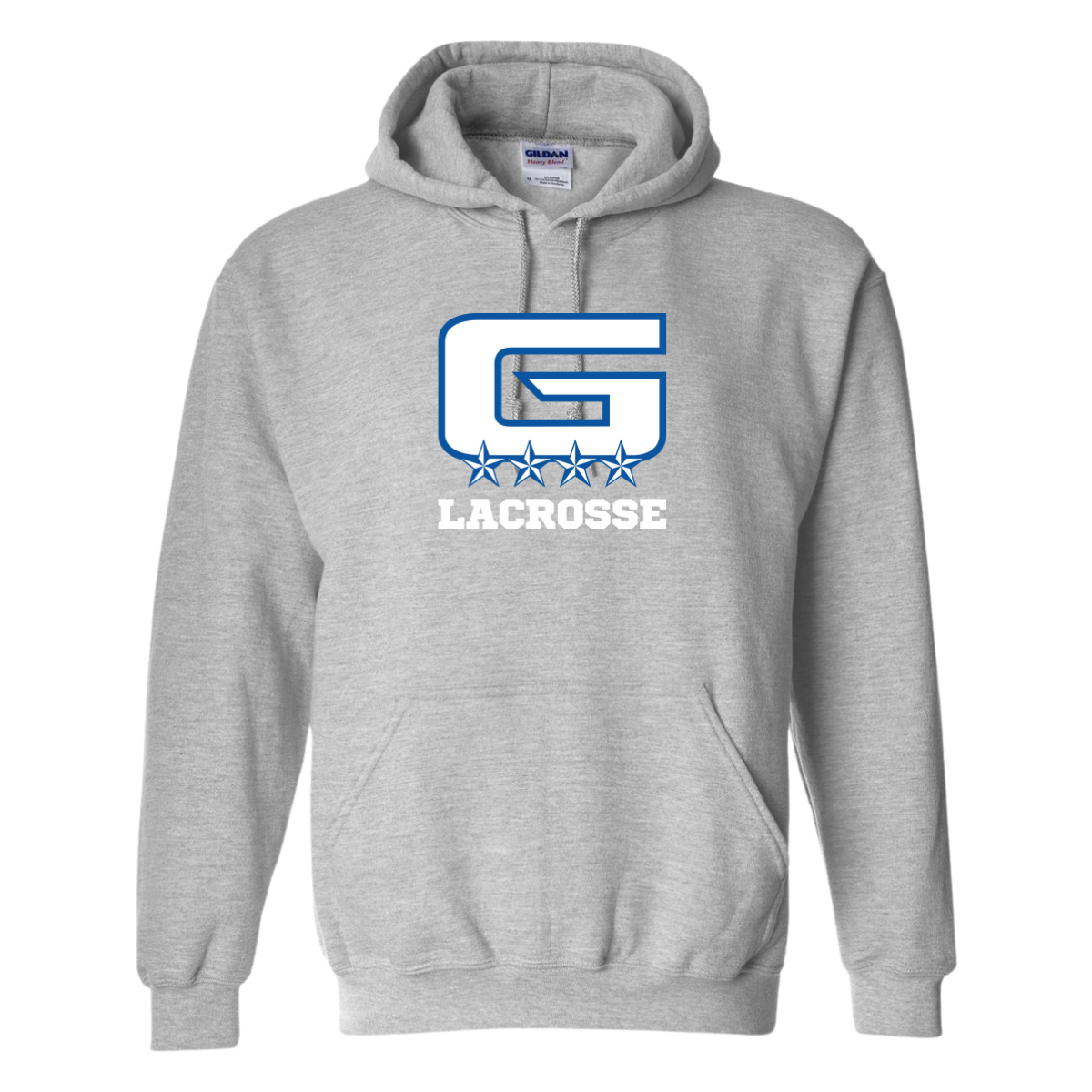 [Sweatsuit Top] Adult Grant Lacrosse Gildan Hoodie