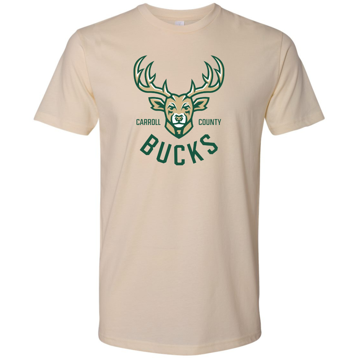 Adult Carroll County Bucks Next Level Cotton T-Shirt