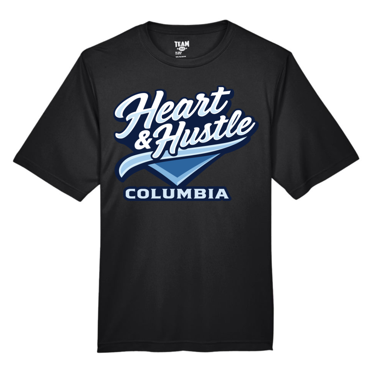Adult Heart and Hustle Team 365 Zone Performance T-Shirt