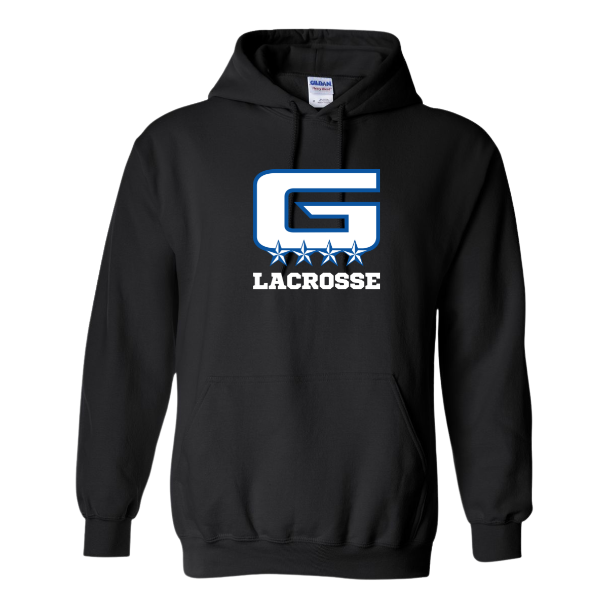 [Sweatsuit Top] Adult Grant Lacrosse Gildan Hoodie