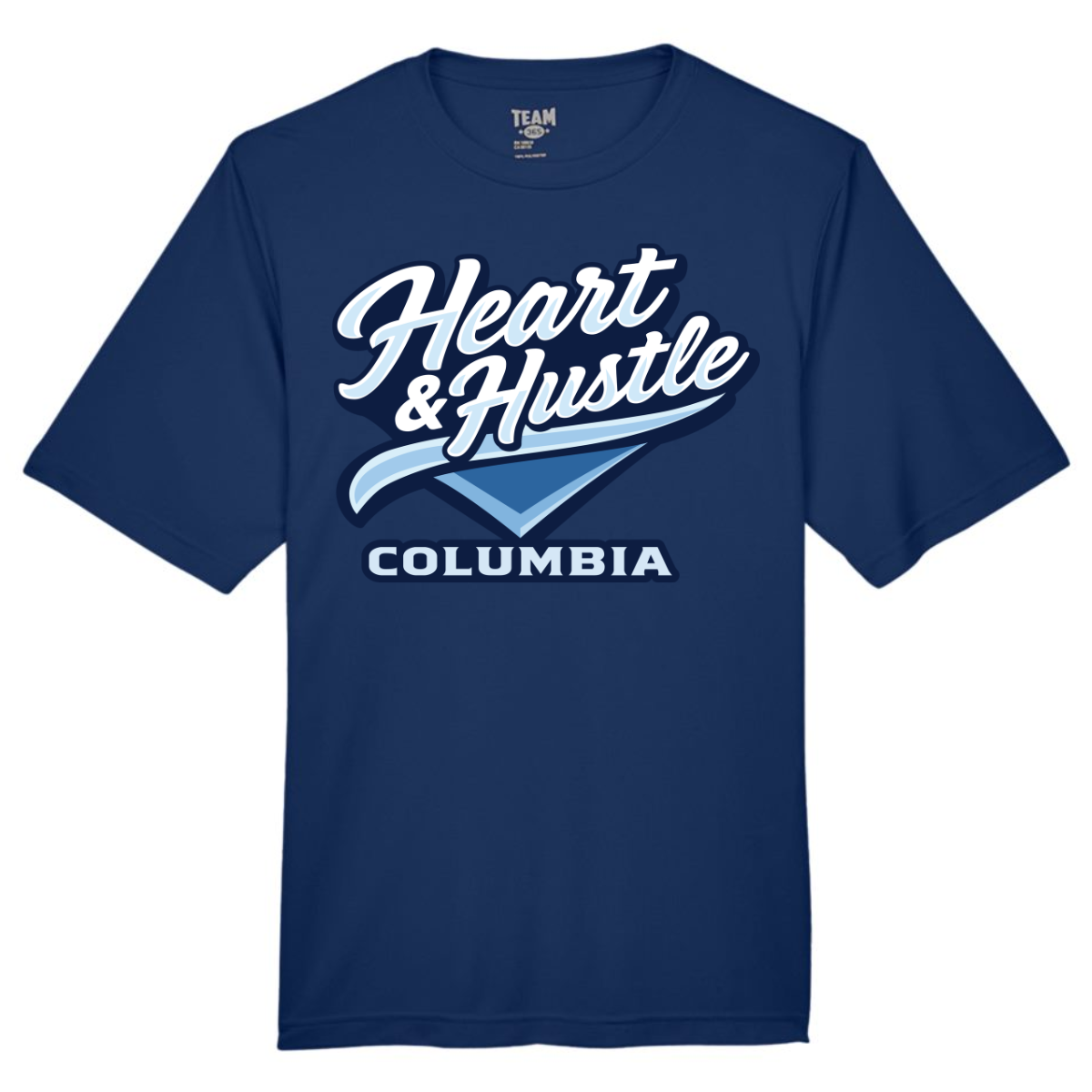 Adult Heart and Hustle Team 365 Zone Performance T-Shirt