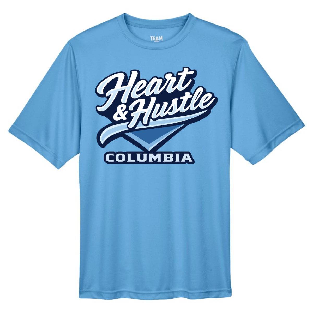 Adult Heart and Hustle Team 365 Zone Performance T-Shirt