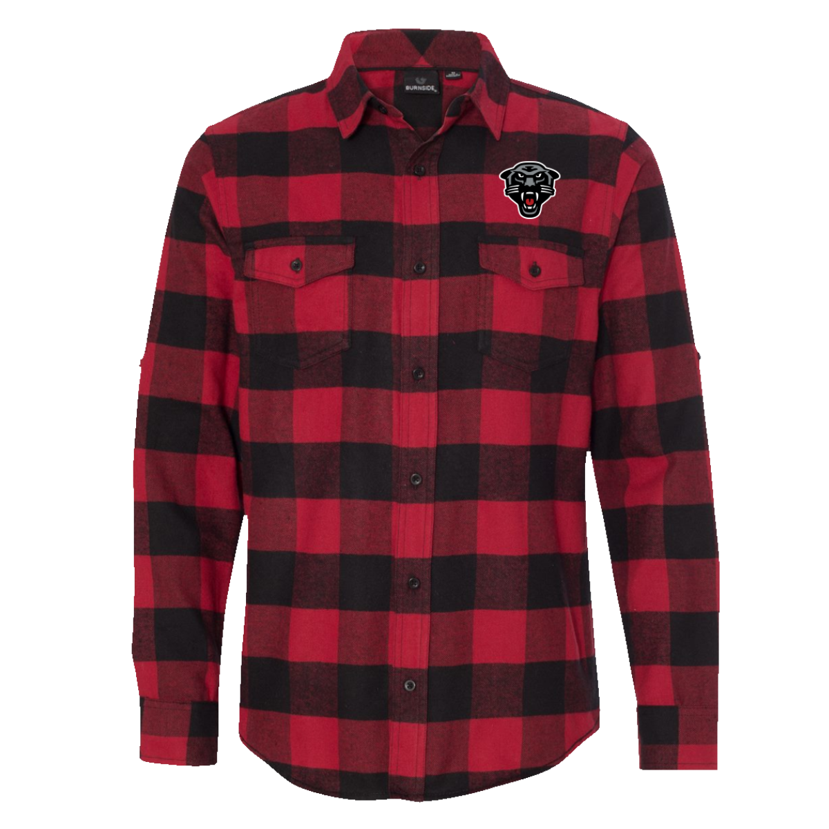 Adult Drury Lacrosse Burnside Flannel Shirt