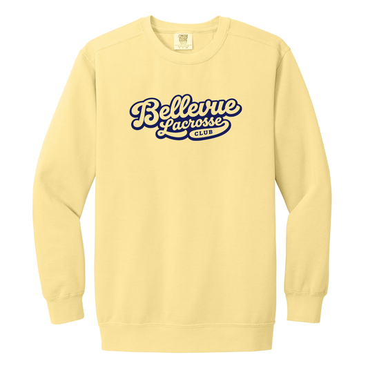 Adult Bellevue Lacrosse Comfort Colors Garment-Dyed Sweatshirt