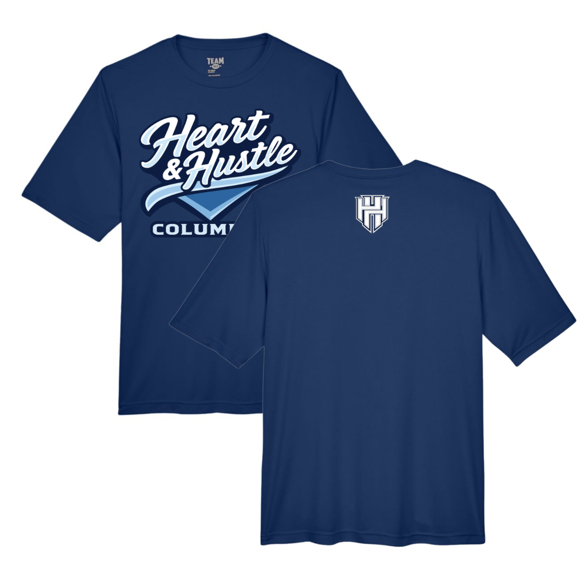 Adult Heart and Hustle Team 365 Zone Performance T-Shirt