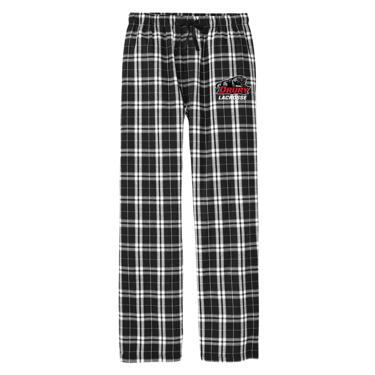 Adult Drury Lacrosse District Flannel Plaid Pant