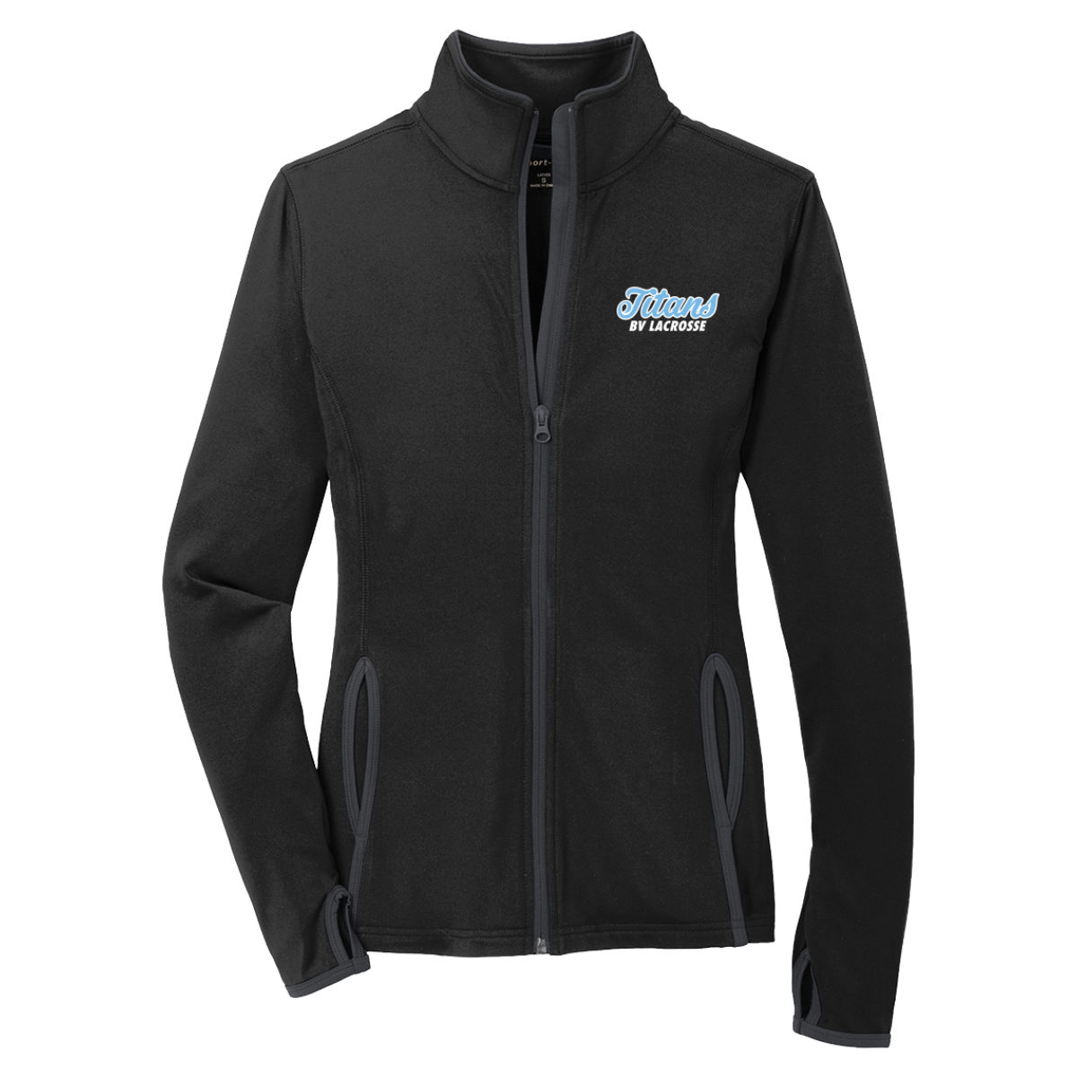 Women's BV Titans Sport-Tek Sport-Wick Stretch Full Zip Jacket
