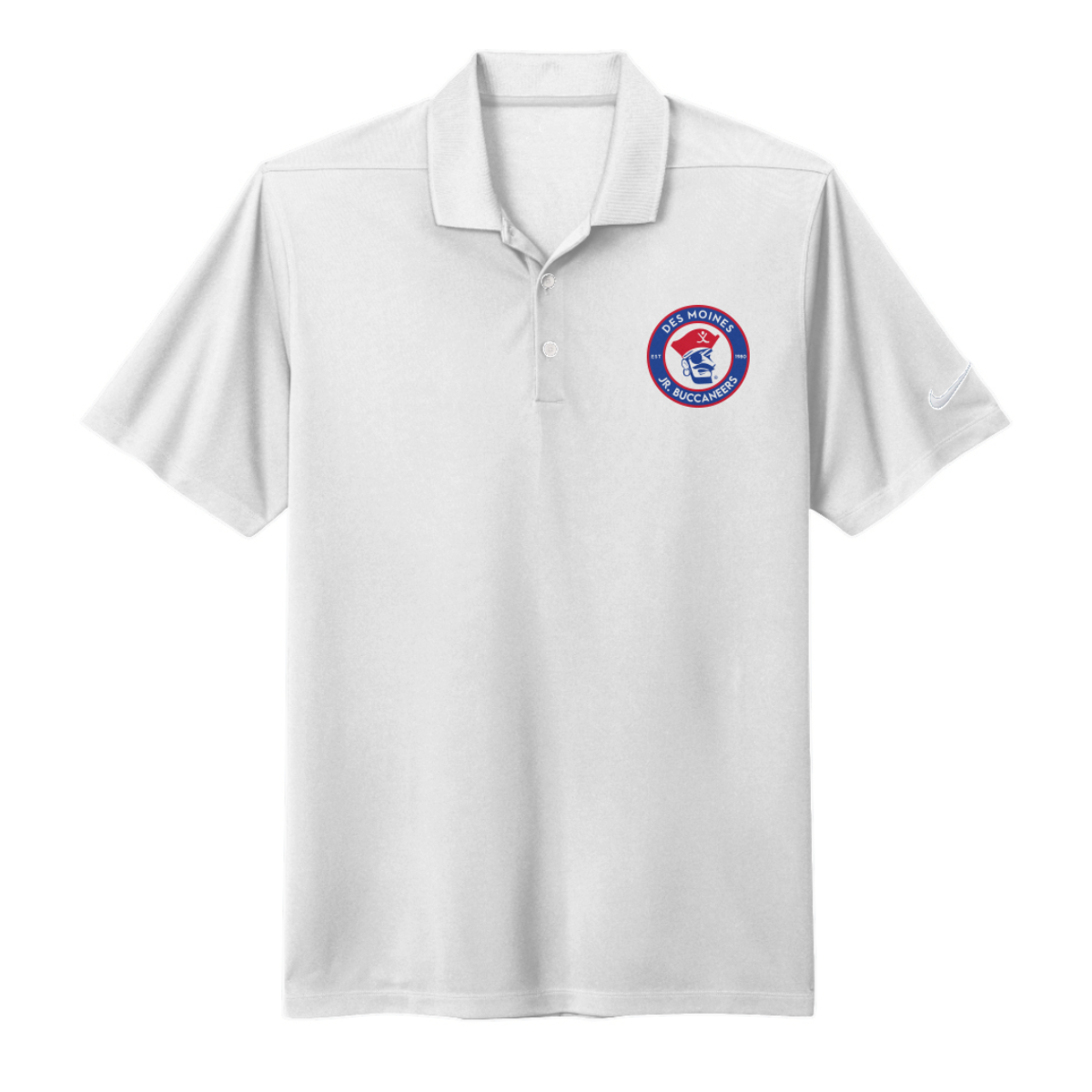 Adult Jr Bucs Nike Dri-FIT Micro Pique 2.0 Polo