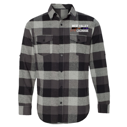 Adult WVW Lacrosse Burnside Flannel Shirt