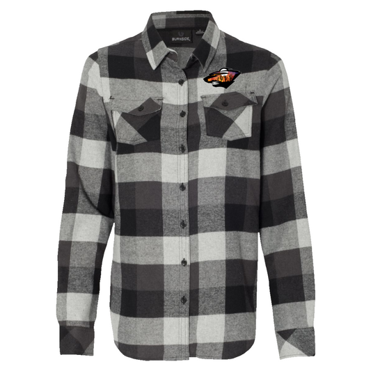 Women's WVW Lacrosse Burnside Flannel Shirt