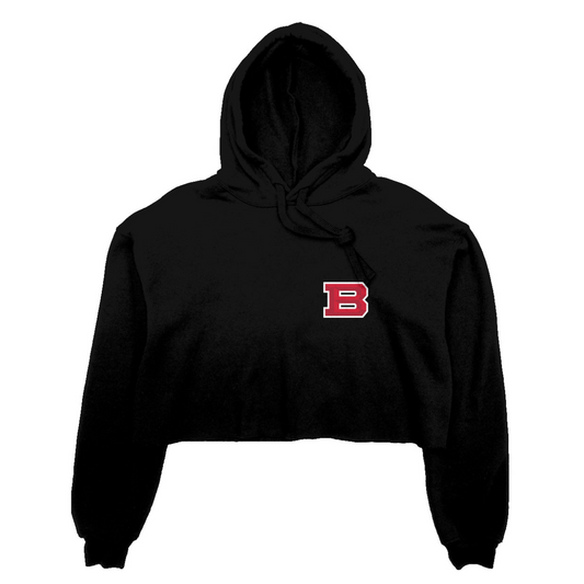 Women's Bartlett HS Lacrosse Bella + Canvas Cropped Hoodie