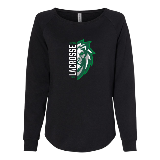 Women's Payson Lacrosse ITC Wave Wash Crewneck Sweatshirt