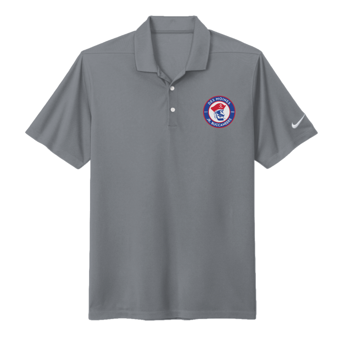 Adult Jr Bucs Nike Dri-FIT Micro Pique 2.0 Polo