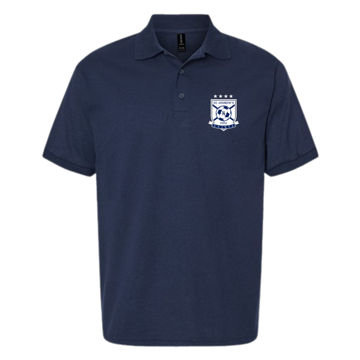 Adult Saints Girls Soccer Gildan Dryblend Polo