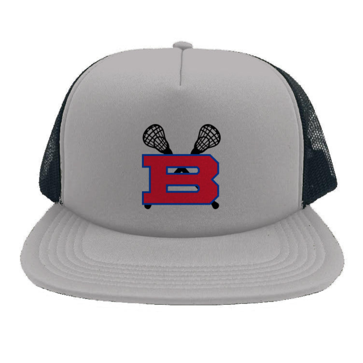 Bartlett HS Lacrosse Foam Trucker Cap