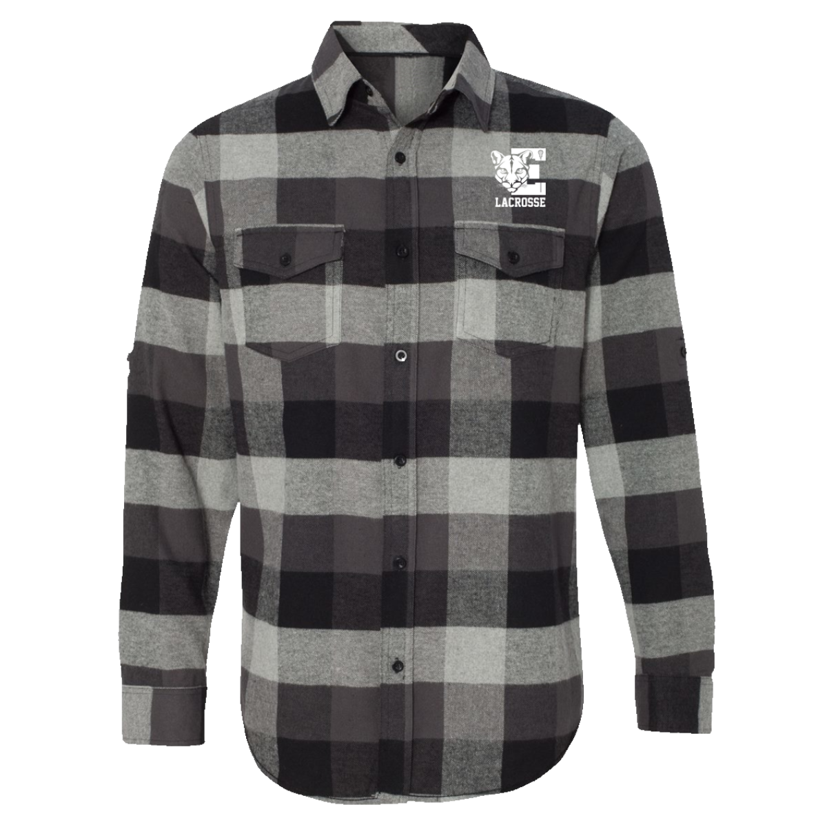 Adult Evergreen Lacrosse Burnside Flannel Shirt