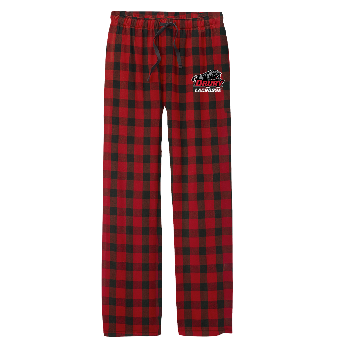 Adult Drury Lacrosse District Flannel Plaid Pant