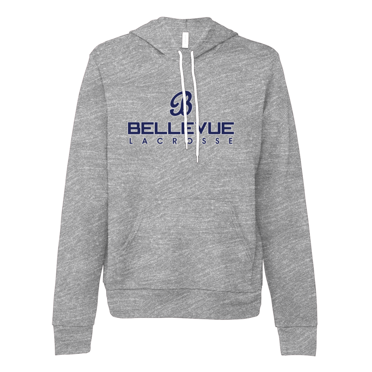 Adult Bellevue Lacrosse Bella + Canvas Sponge Fleece Hoodie