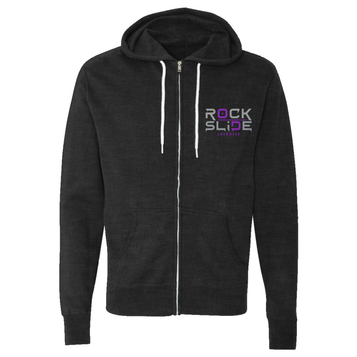 Adult Rockslide Lacrosse ITC Lightweight Full Zip Hoodie