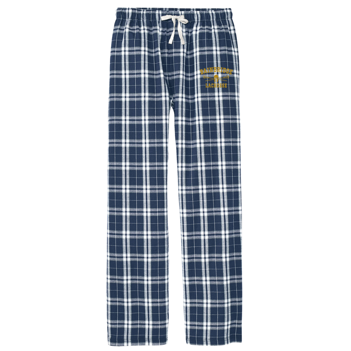 Adult Bainbridge Lacrosse District Flannel Plaid Pant