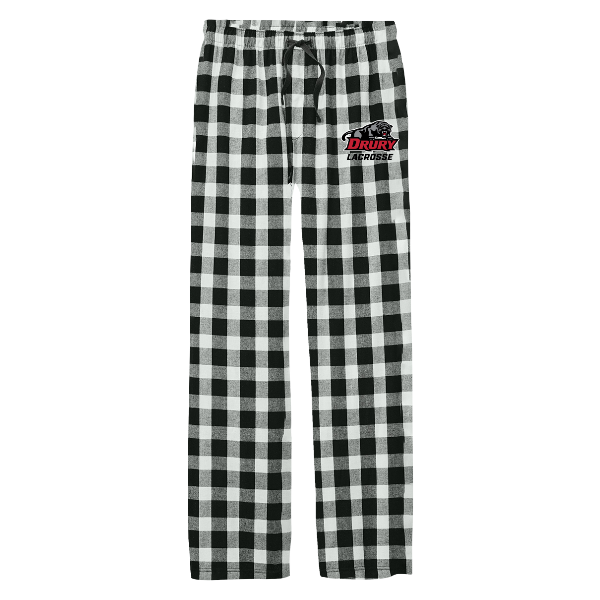 Adult Drury Lacrosse District Flannel Plaid Pant
