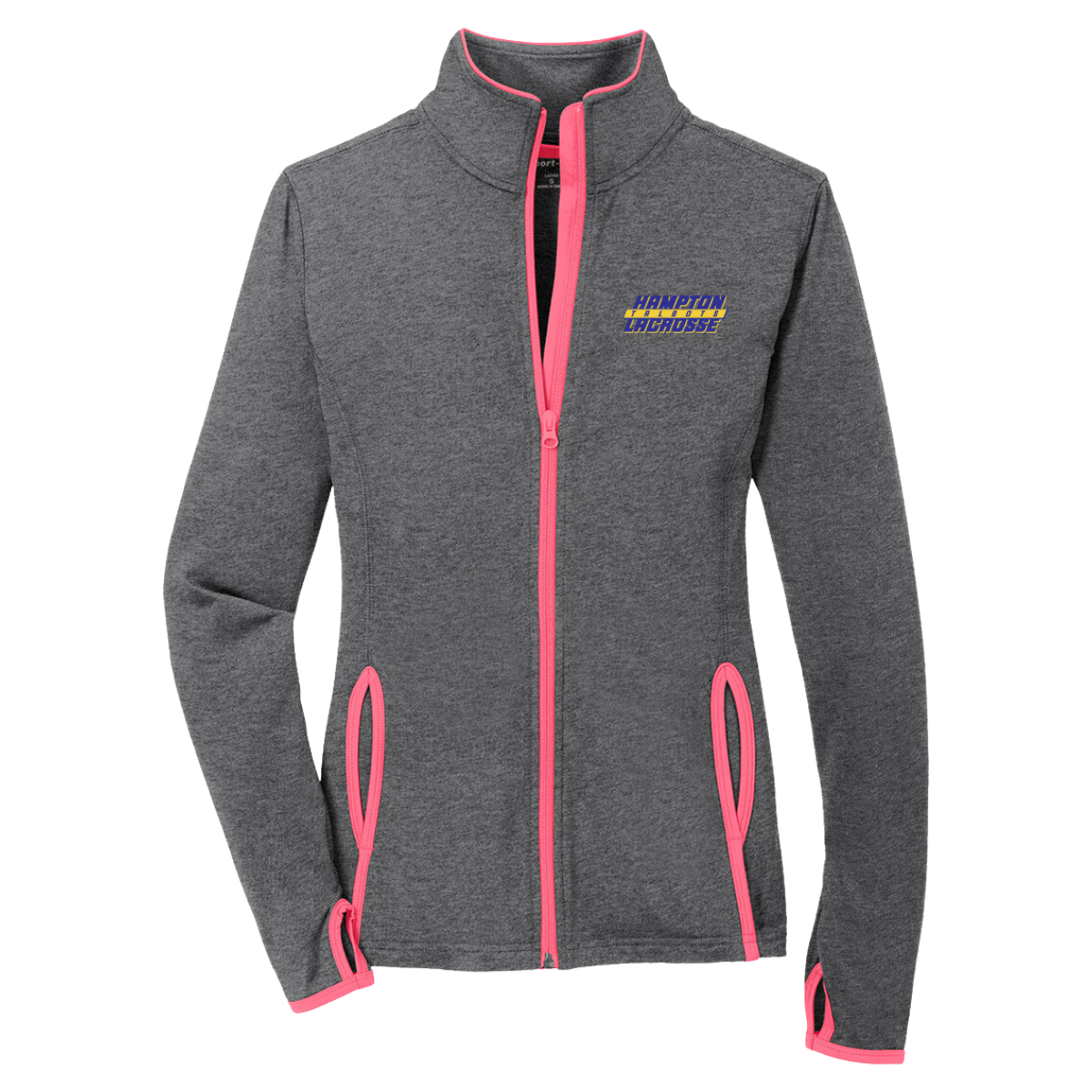 Women's Hampton Sport-Tek Sport-Wick Stretch Full Zip Jacket