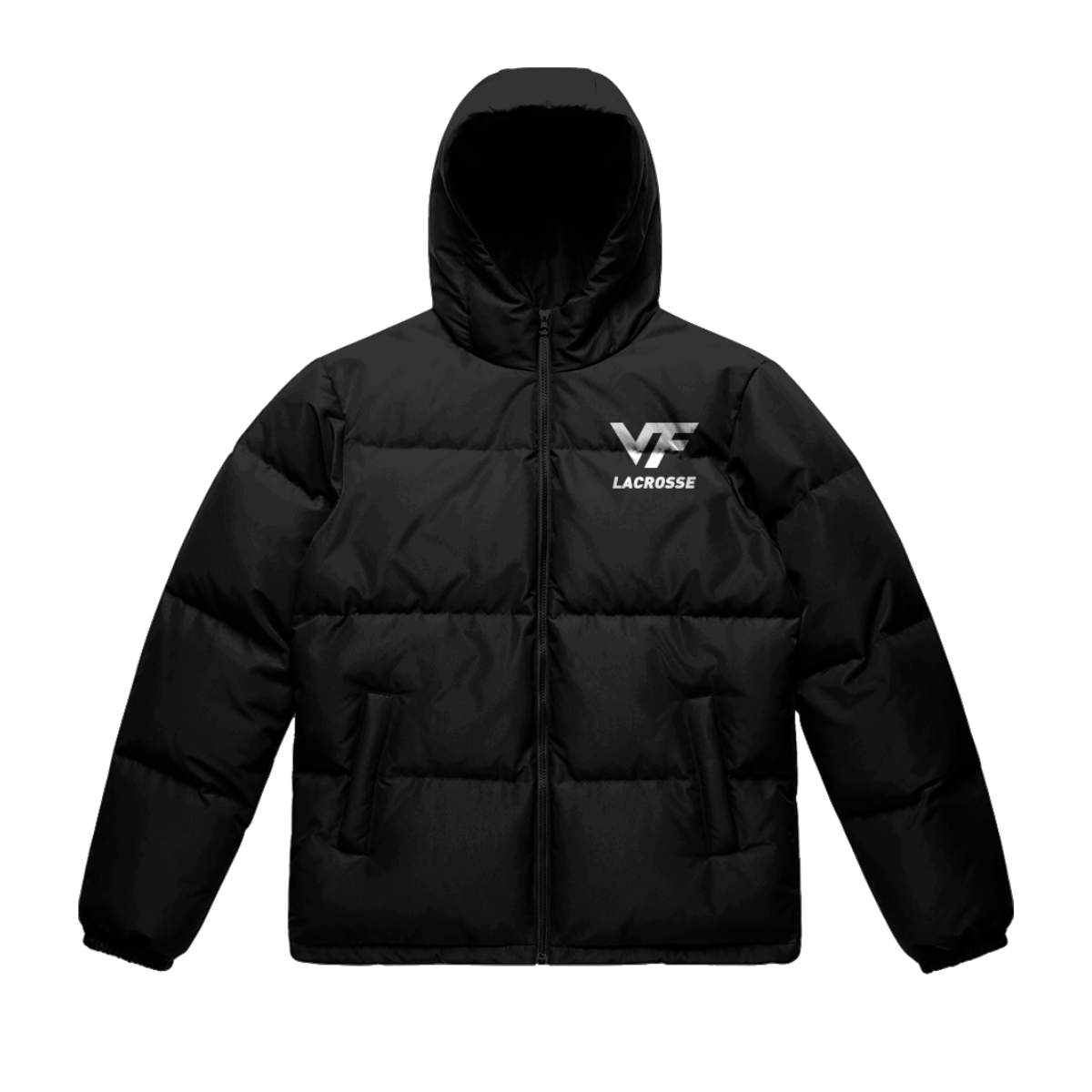 Adult Vallivue Lacrosse Hooded Puffer Jacket