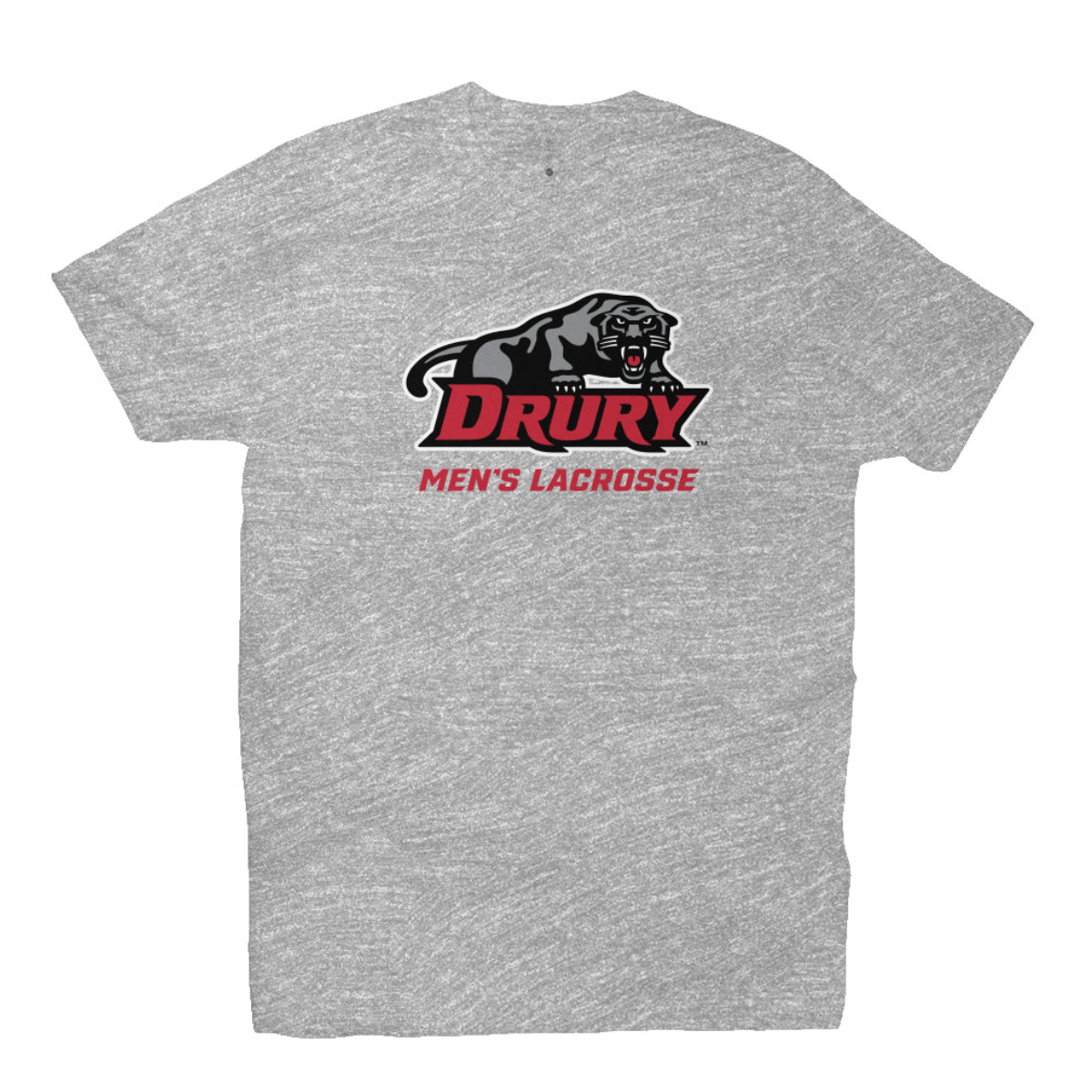 Adult Drury Lacrosse Next Level Cotton Crew T-Shirt