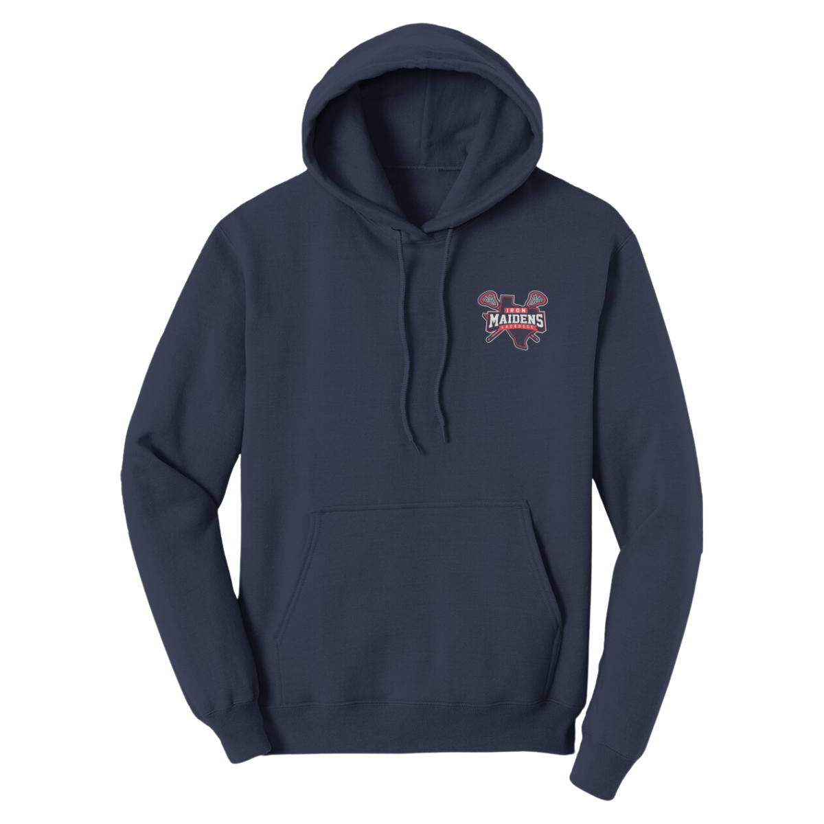 Adult Iron Maidens Port & Company Fleece Hoodie