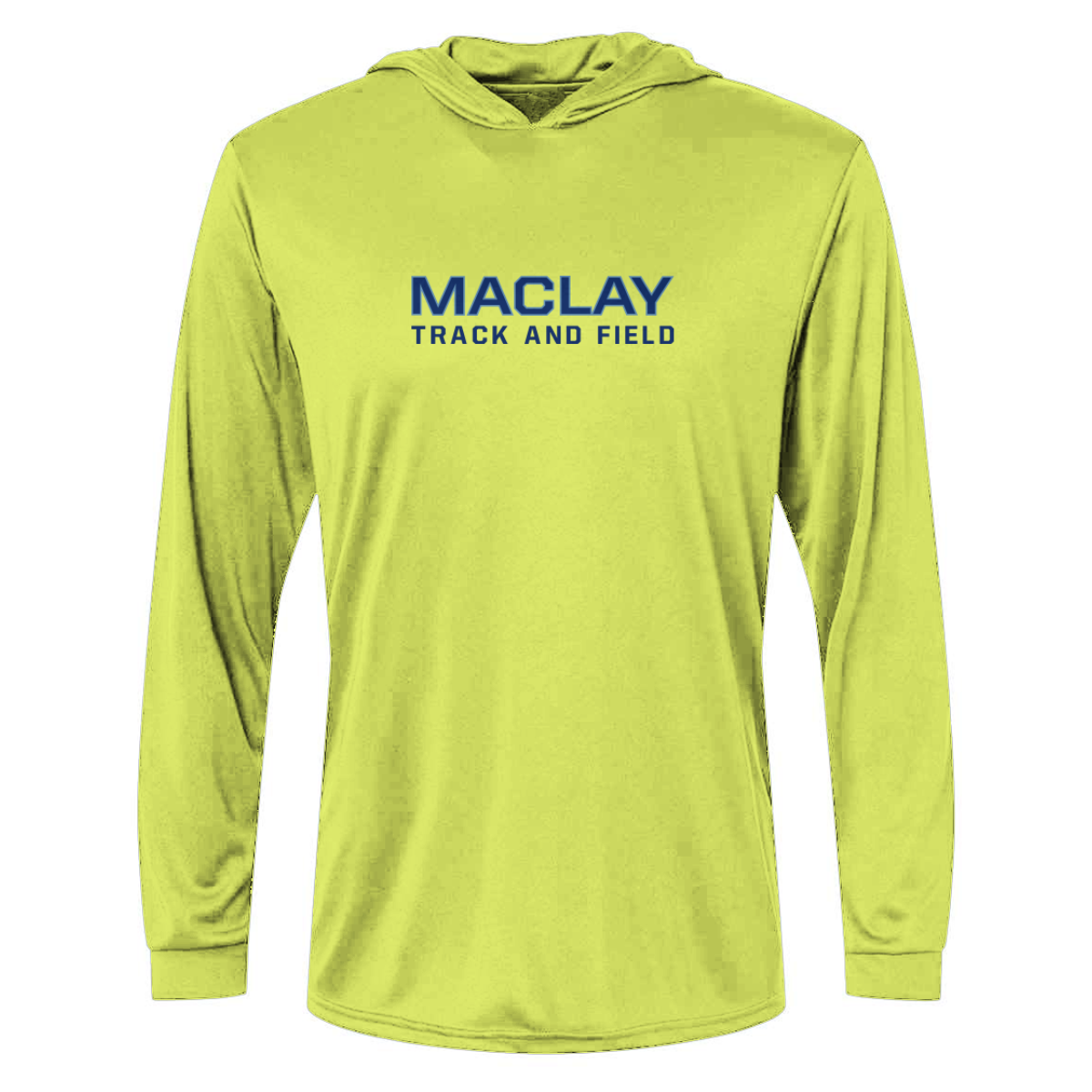 Adult Maclay Track & Field Paragon Bahama Sun Hoodie