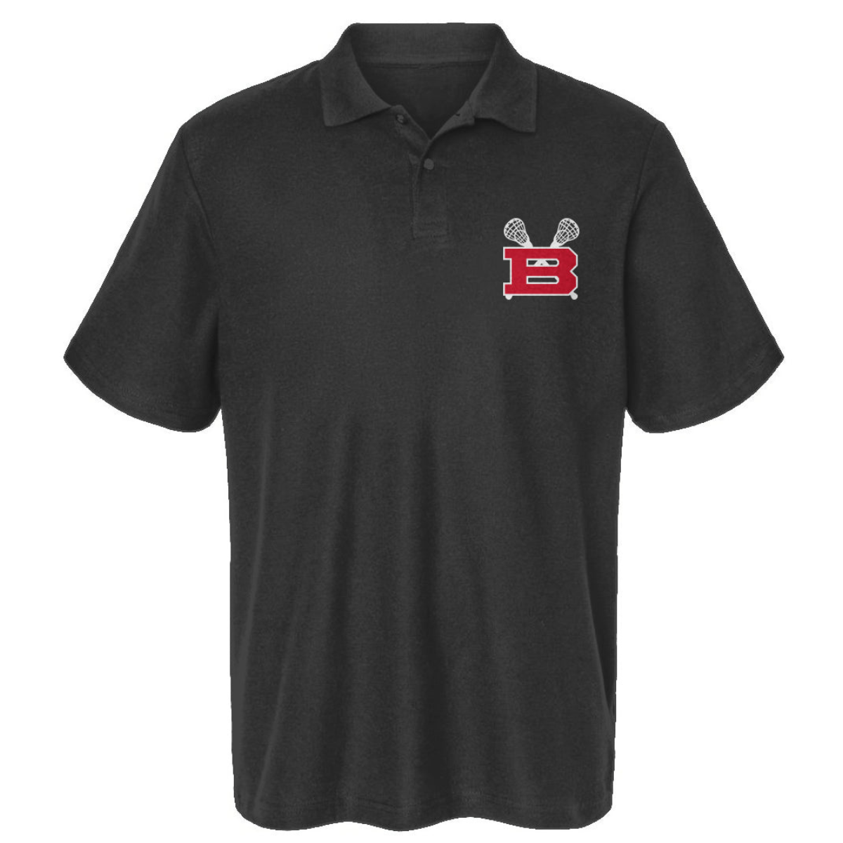 Adult Bartlett HS Lacrosse Pique Polo Shirt