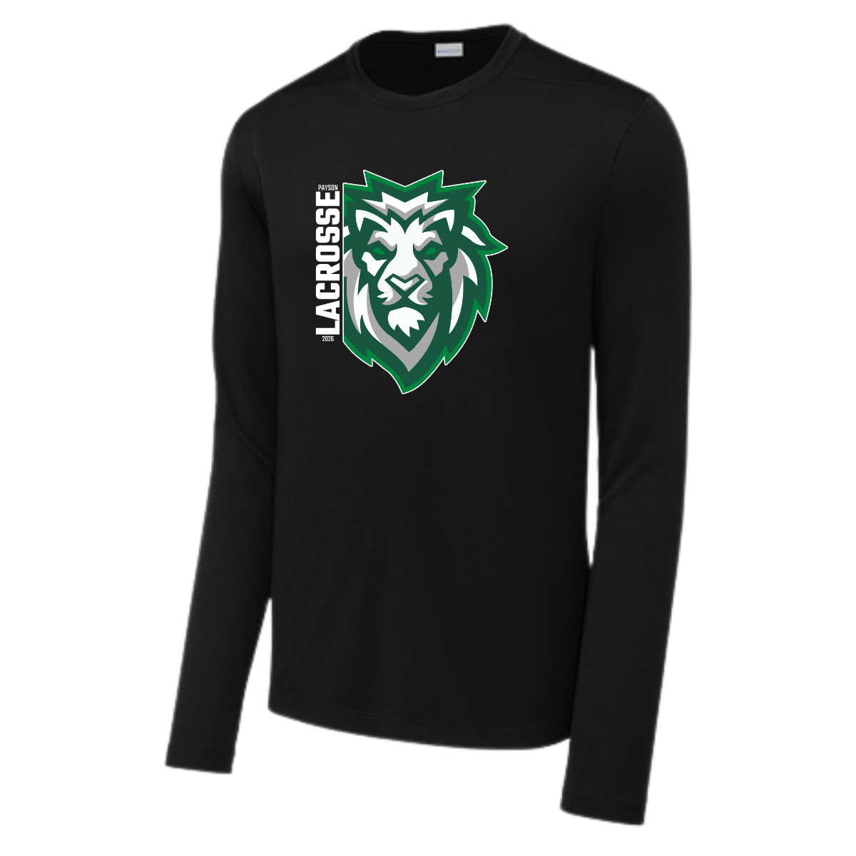 Adult Payson Youth Lacrosse Sport-Tek Posi UV Pro LS Tee