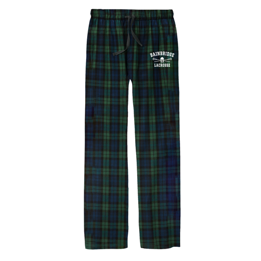 Adult Bainbridge Lacrosse District Flannel Plaid Pant