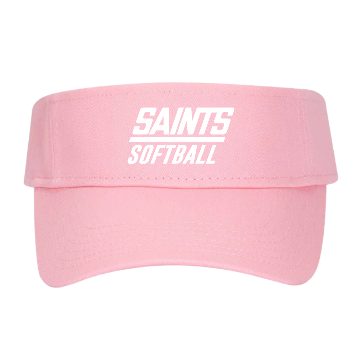 Saints Softball Otto Cap Sun Visor