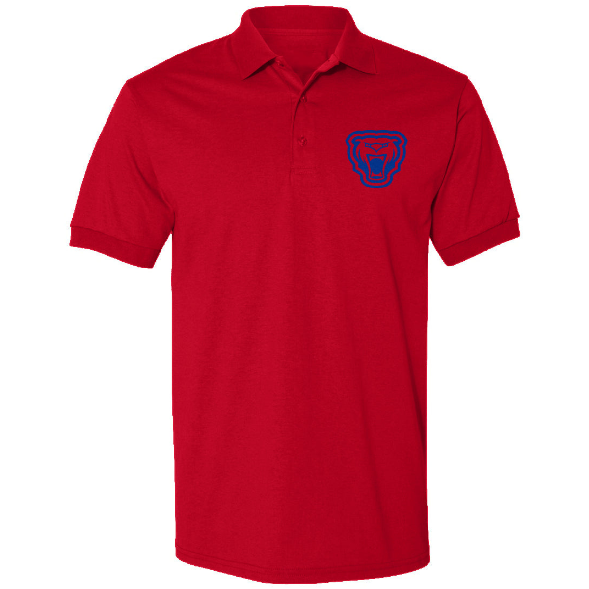 Adult Bartlett HS Lacrosse Gildan Dryblend Polo