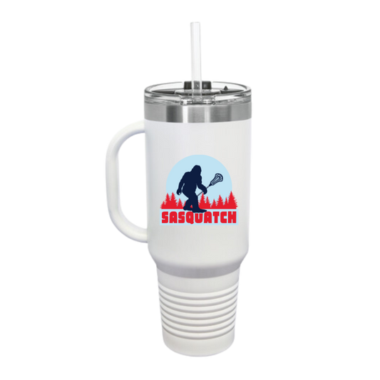 Sasquatch Lacrosse Insulated Travel Mug 40oz