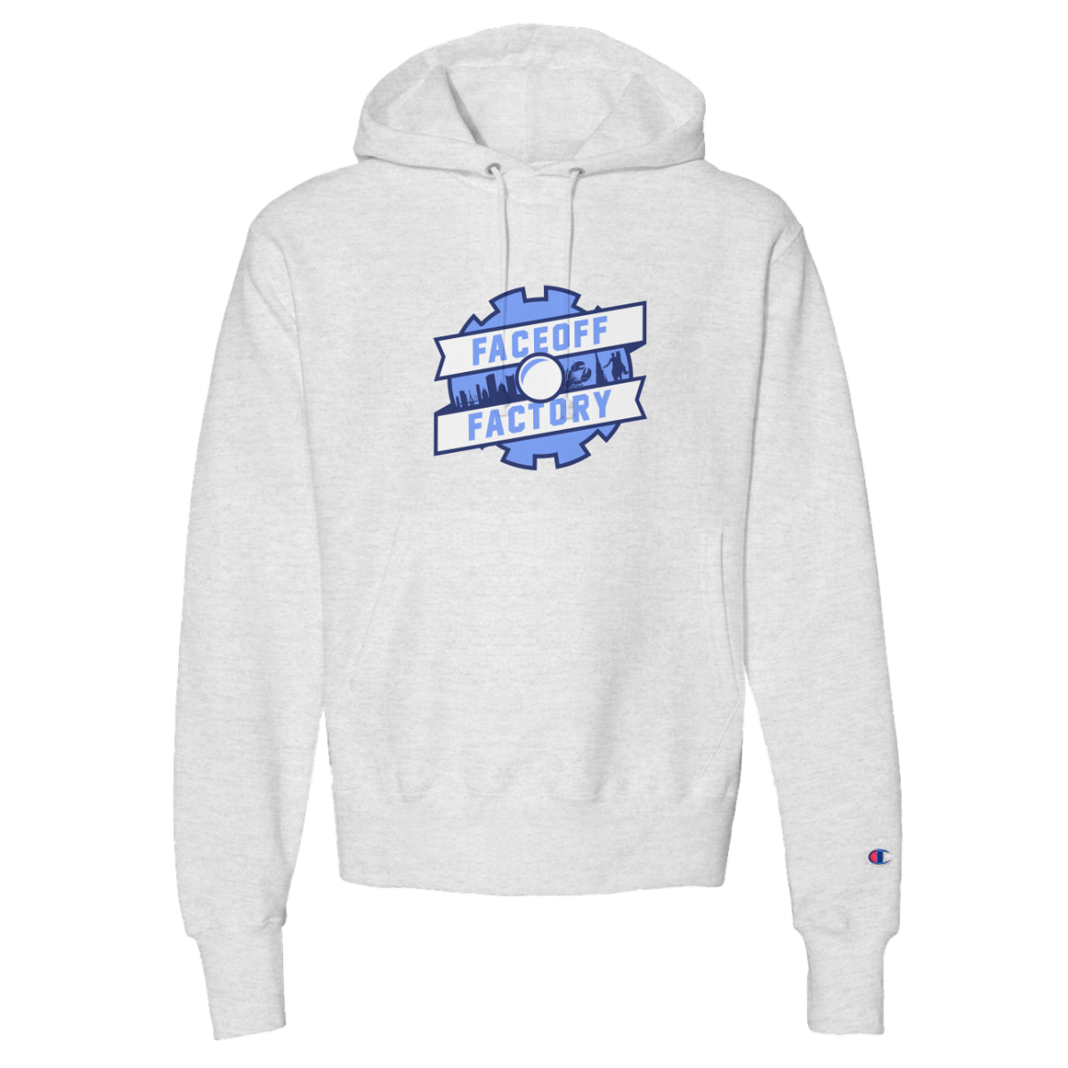 Adult Faceoff Factory Champion Reverse Weave Hoodie