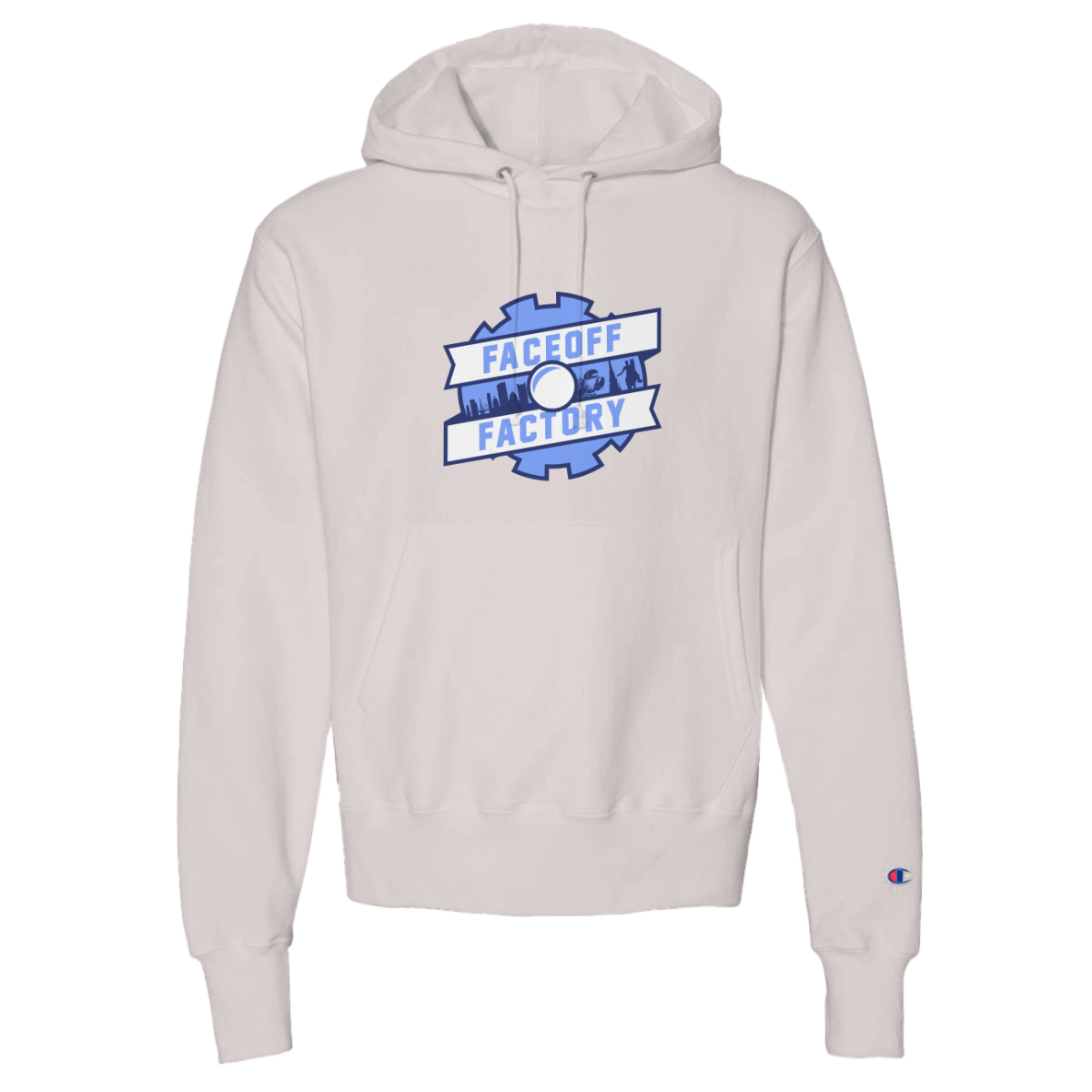 Adult Faceoff Factory Champion Reverse Weave Hoodie