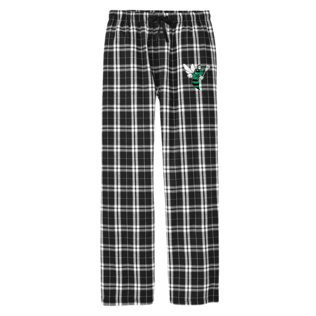 Adult Jr Hornets Lacrosse District Flannel Plaid Pant