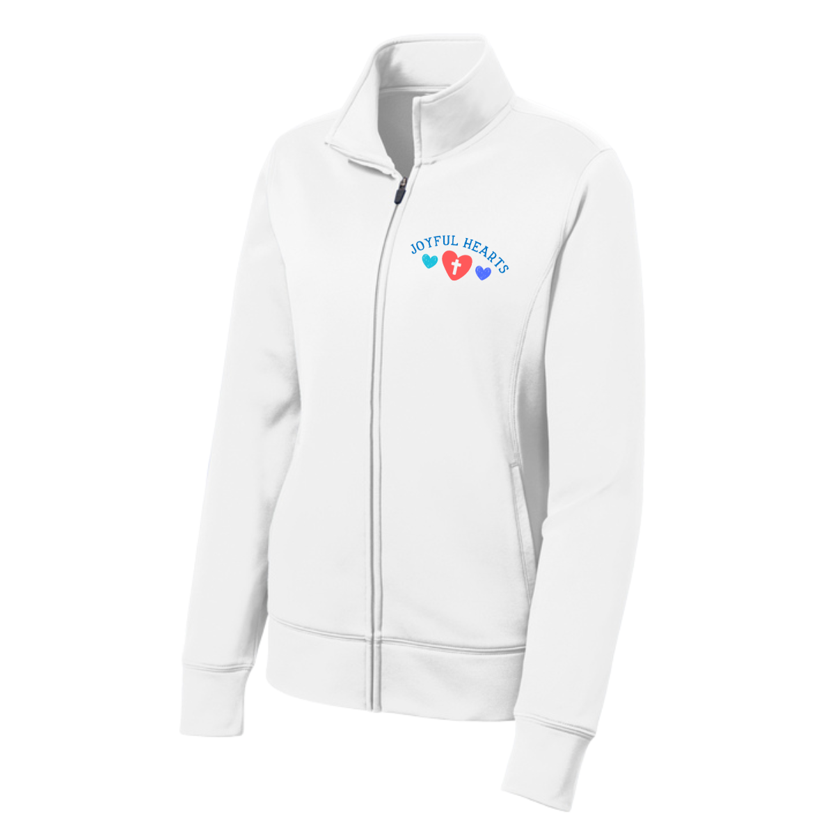Women's Crazy Praise Club Sport-Tek Fleece Full-Zip Jacket