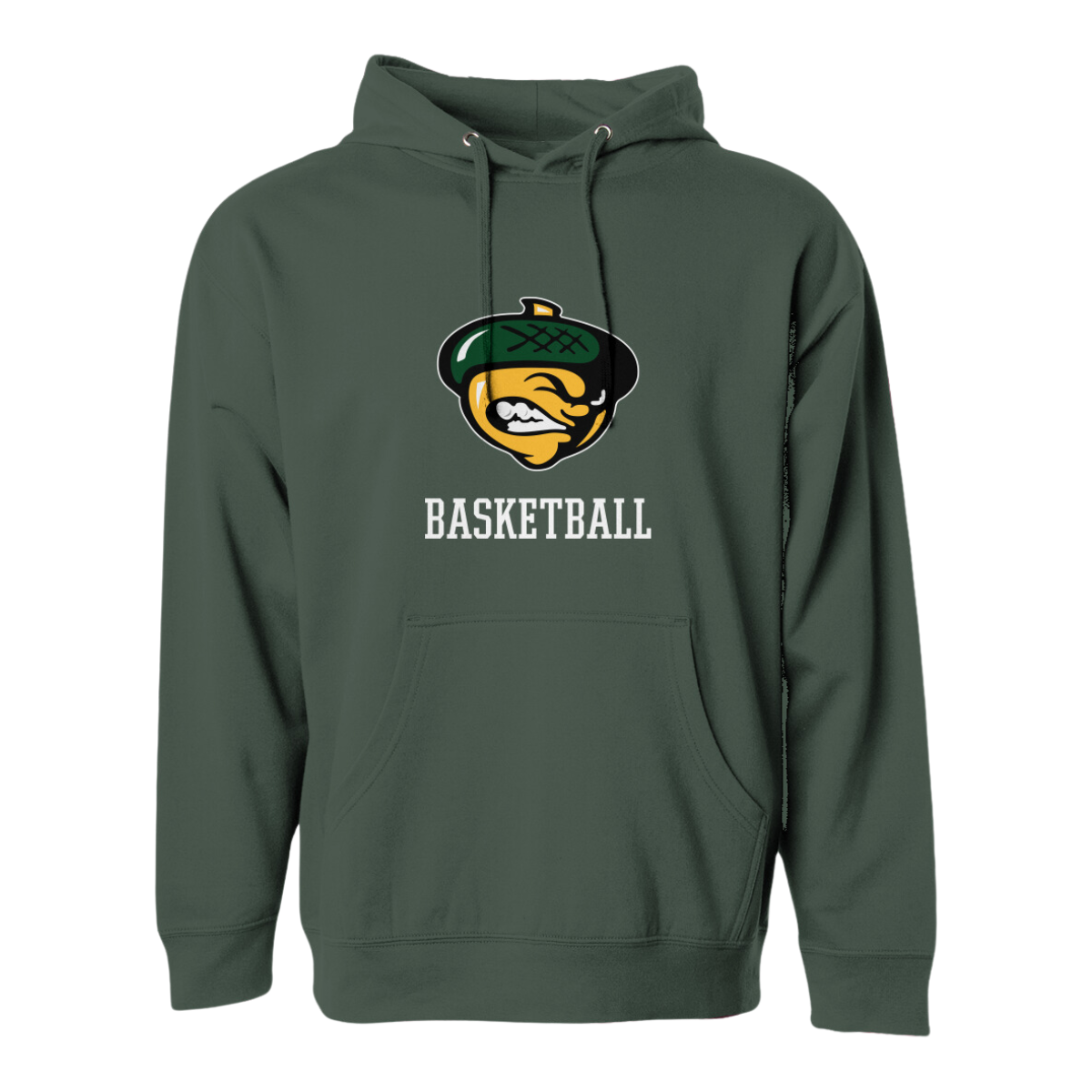 Adult Live Oak Basketball Midweight Pullover Hoodie