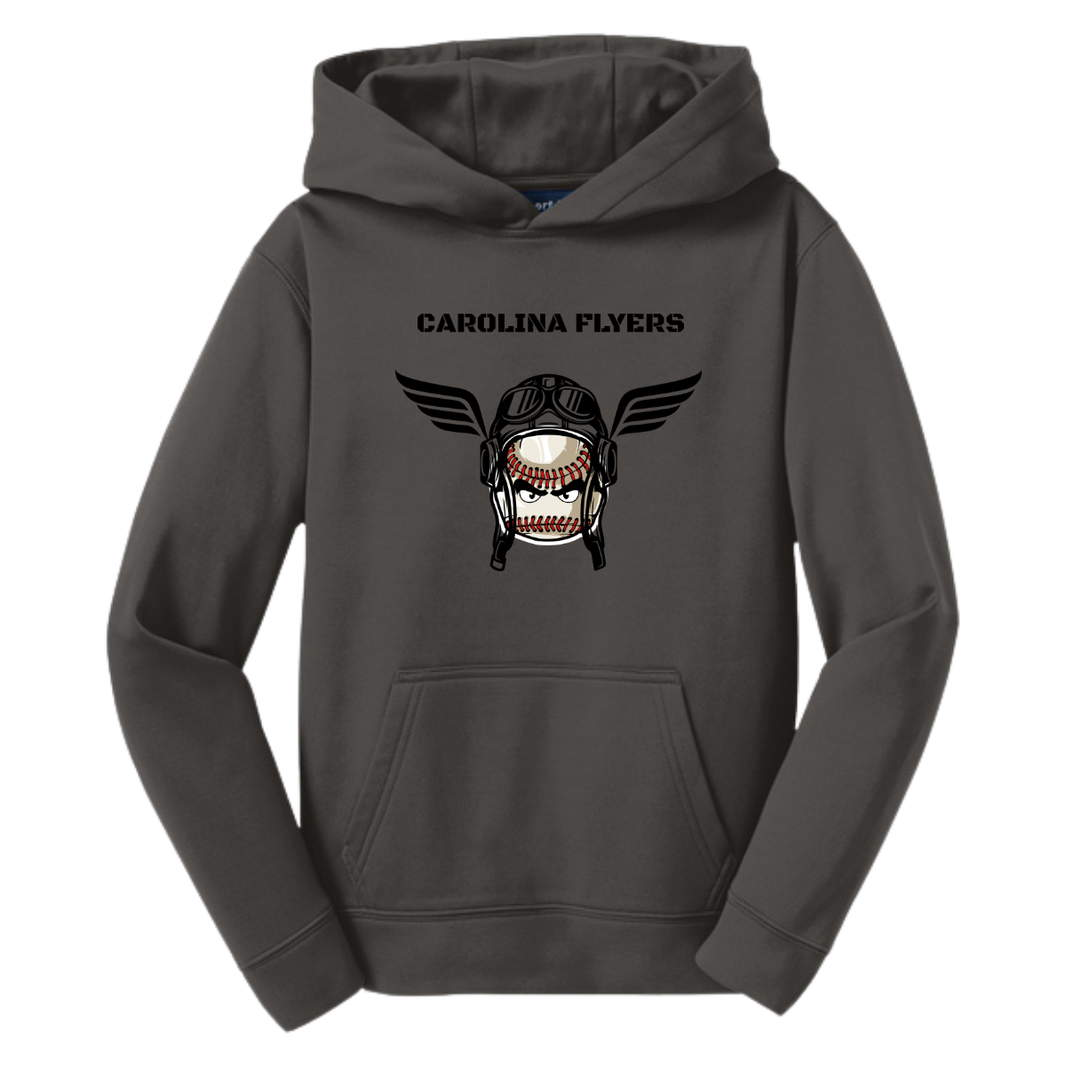 Youth Carolina Flyers Sport-Tek Performance Hoodie